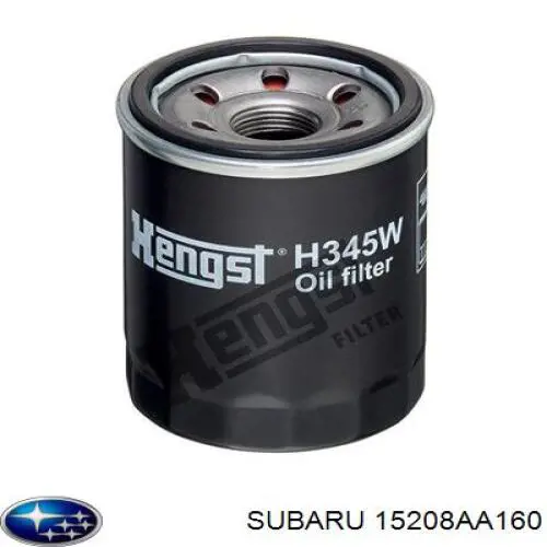 Filtro de aceite motor Subaru 15208AA160