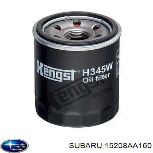 Filtro de aceite 15208AA160 Subaru