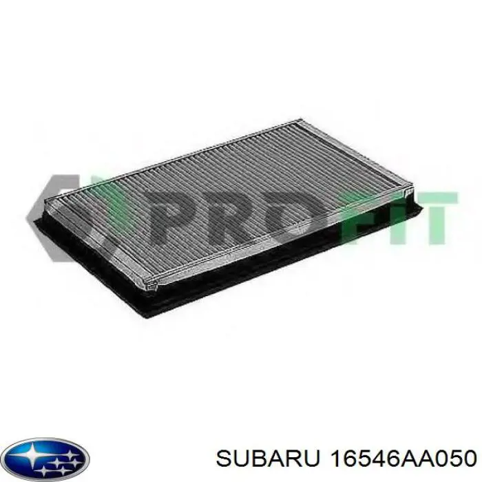 El filtro de aire Subaru 16546AA050 precio, desde 7,68 EUR