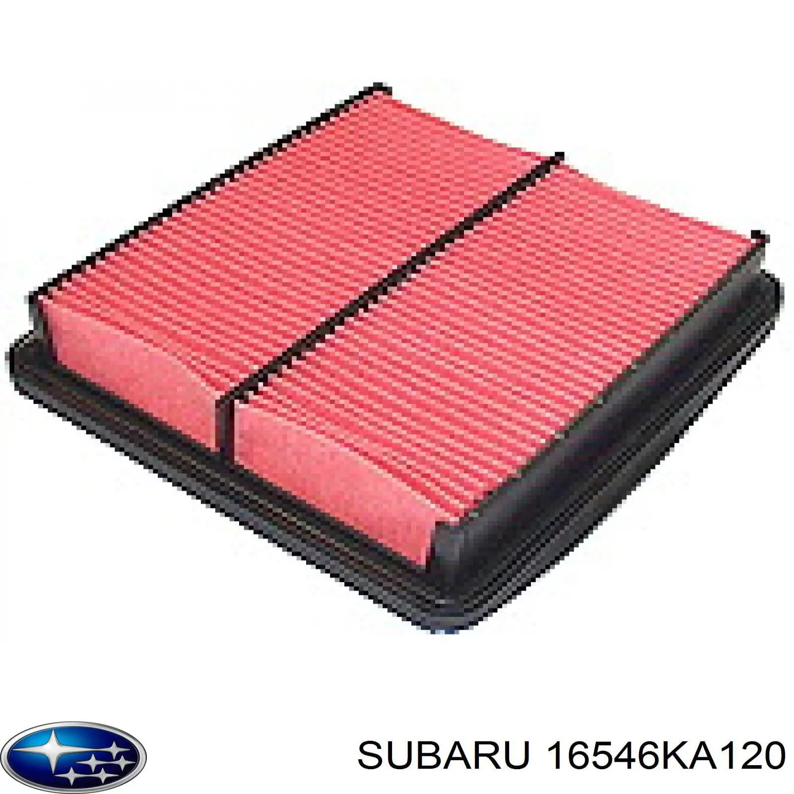 16546KA120 Subaru filtro de aire