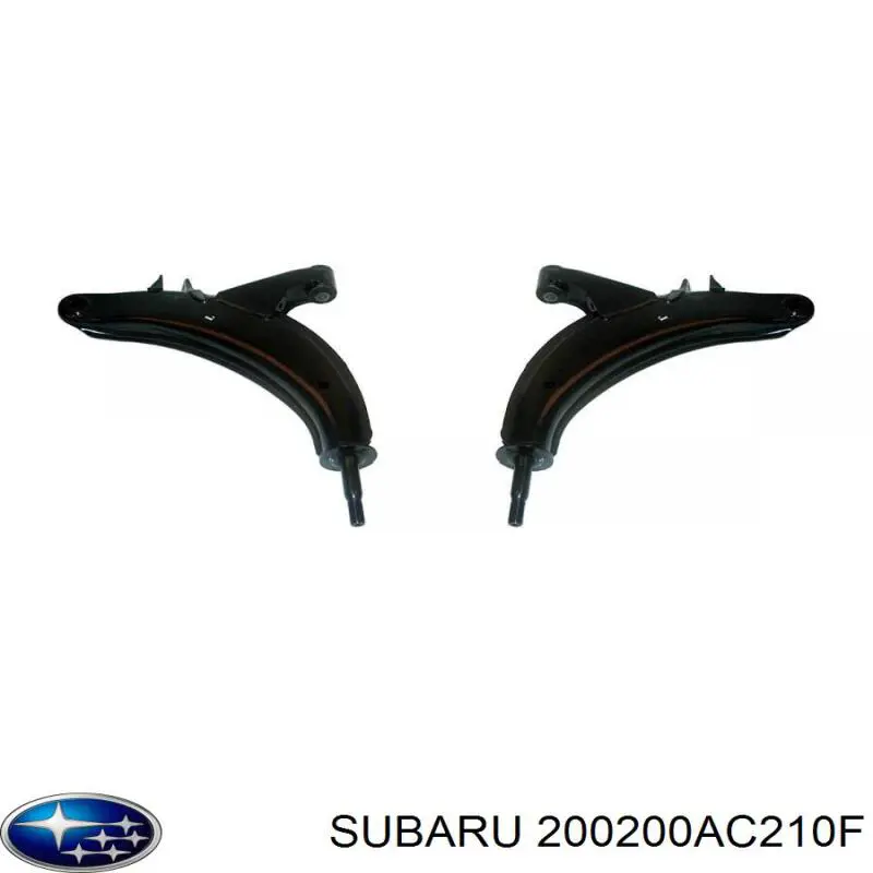 200200AC210F Subaru barra oscilante, suspensión de ruedas delantera, inferior izquierda