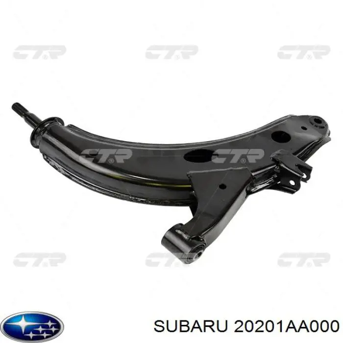 Silentblock del brazo de suspensión 20201AA000 Subaru
