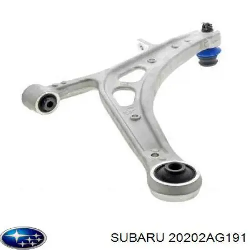20202AG191 Subaru barra oscilante, suspensión de ruedas delantera, inferior izquierda