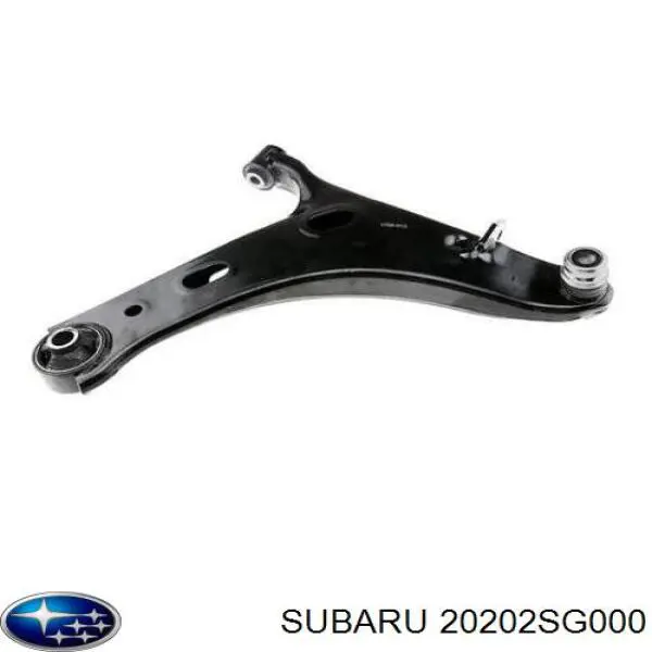 20202SG000 Subaru barra oscilante, suspensión de ruedas delantera, inferior derecha