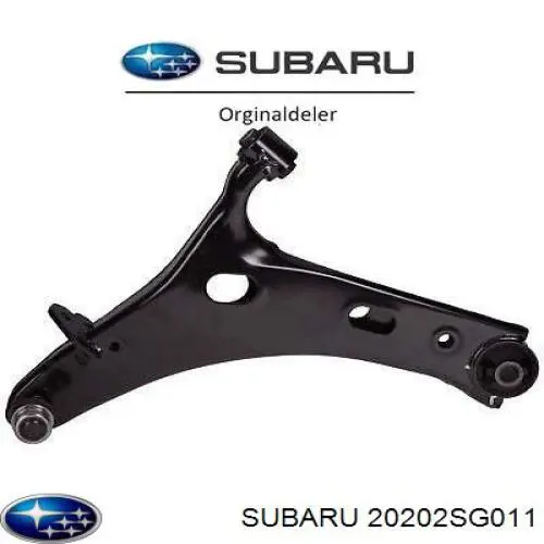 Brazo inferior izquierdo de la suspensión delantera Subaru 20202SG011 precio, desde 86,74 EUR