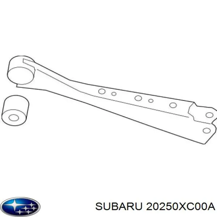 20250XC00A Subaru brazo de suspension trasera