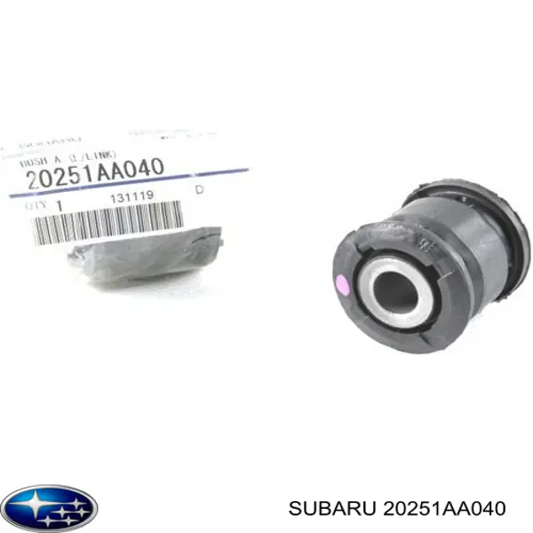 Buje exterior del brazo transversal trasero Subaru 20251AA040 precio, desde 6,68 EUR