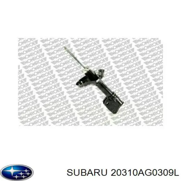 20310AG0309L Subaru amortiguador delantero izquierdo