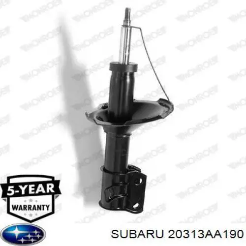 20313AA190 Subaru amortiguador delantero izquierdo