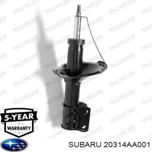 20314AA001 Subaru amortiguador delantero derecho