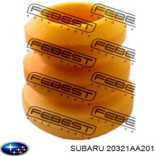 20321AA201 Subaru almohadilla de tope, suspensión delantera