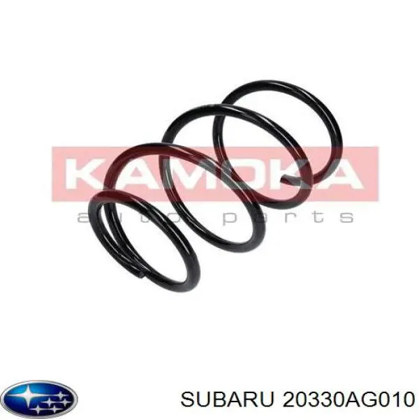 20330AG010 Subaru muelle de suspensión eje delantero