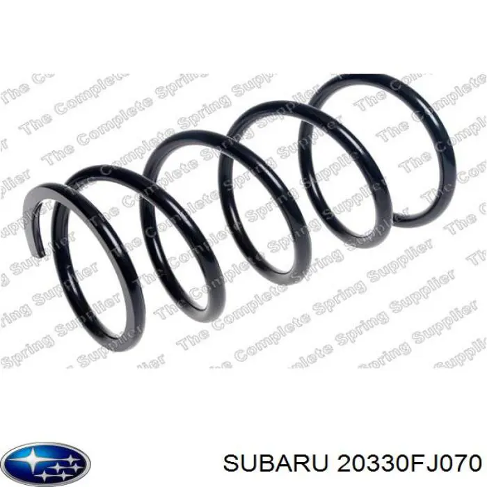 20330FJ070 Subaru muelle de suspensión eje delantero