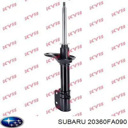 20360FA090 Subaru amortiguador trasero izquierdo