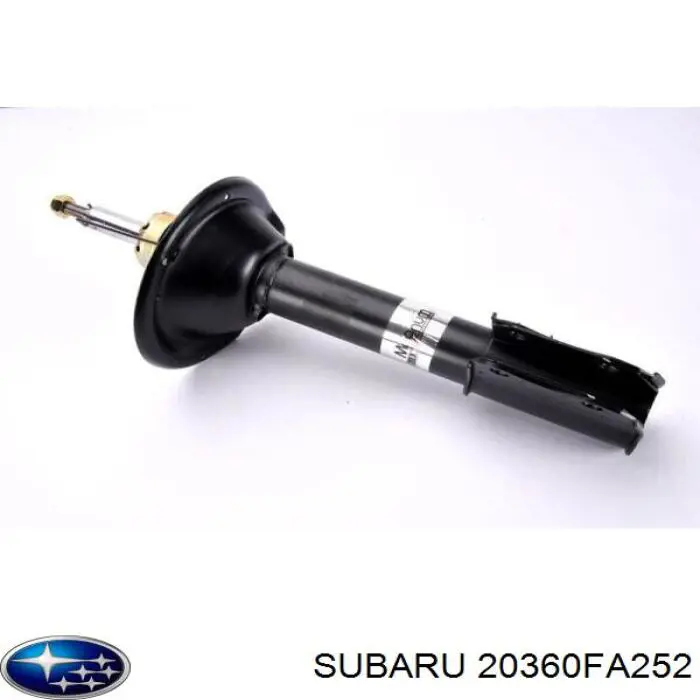 20360FA252 Subaru amortiguador trasero izquierdo