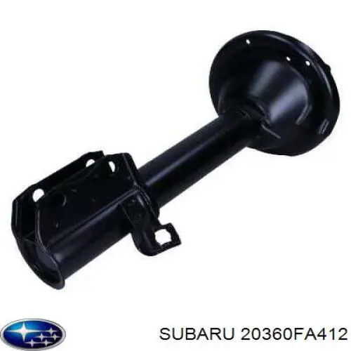 20360FA412 Subaru amortiguador trasero izquierdo