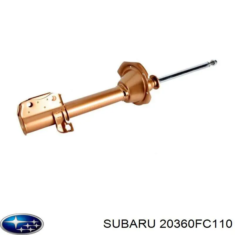 20360FC110 Subaru amortiguador trasero izquierdo