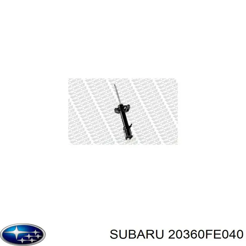 20360FE040 Subaru amortiguador trasero derecho