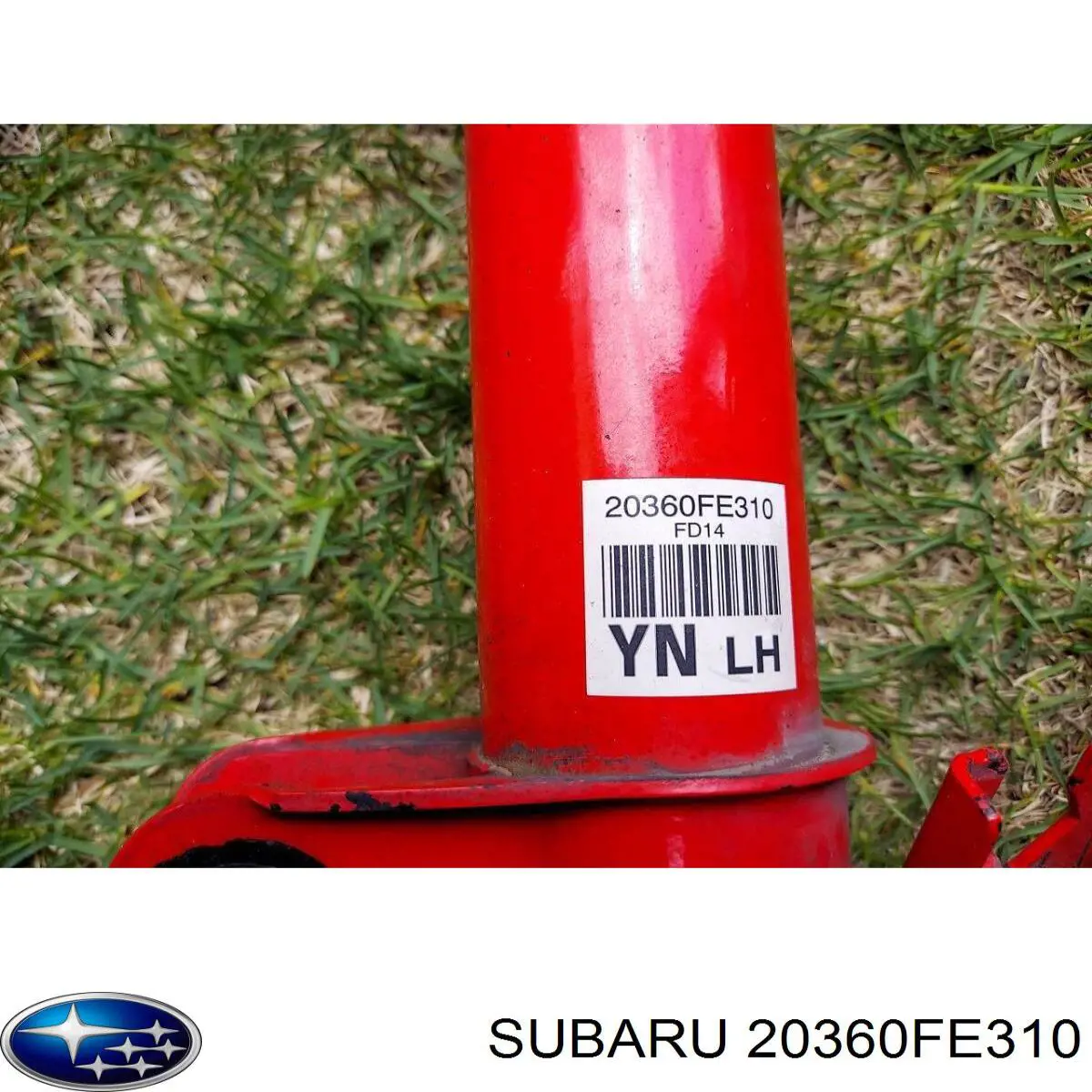 20360FE310 Subaru amortiguador trasero izquierdo