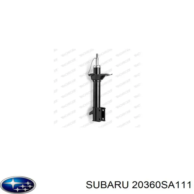 20360SA111 Subaru amortiguador trasero izquierdo