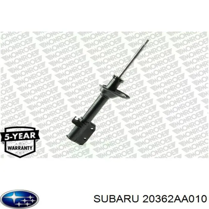 Amortiguador trasero izquierdo Subaru 20362AA010 precio, desde 68,68 EUR