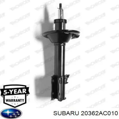 20362AC010 Subaru amortiguador trasero izquierdo