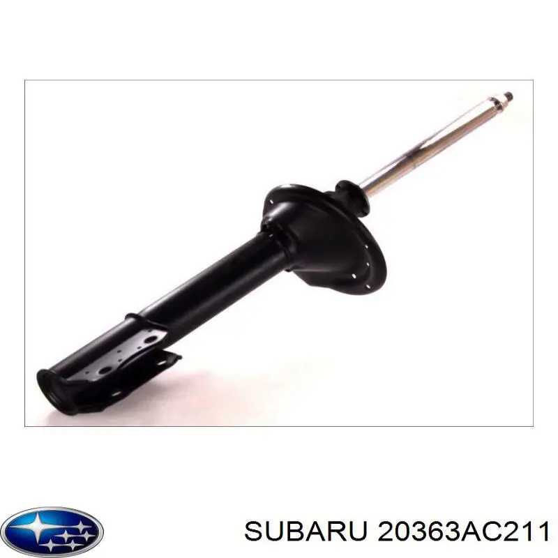 20363AC211 Subaru amortiguador trasero izquierdo