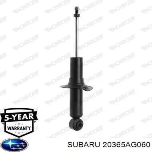 Amortiguador trasero Subaru 20365AG060 precio, desde 41,50 EUR