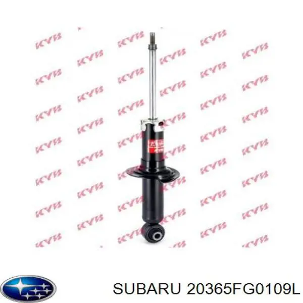 20365FG0109L Subaru amortiguador trasero
