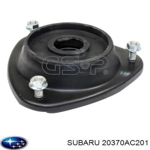 20370AC201 Subaru soporte amortiguador trasero derecho