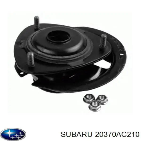 20370AC210 Subaru soporte amortiguador trasero izquierdo