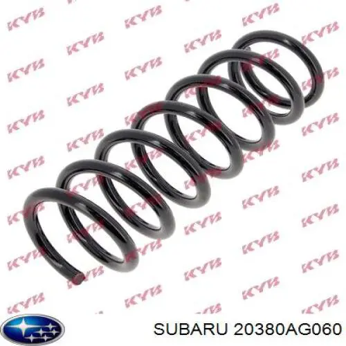 20380AG060 Subaru Muelle trasero