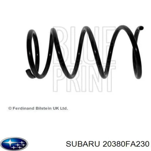 Comprar 20380FA230 Subaru Muelle de eje trasero