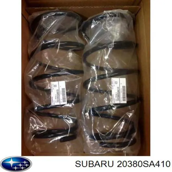 20380SA410 Subaru muelle de suspensión eje trasero