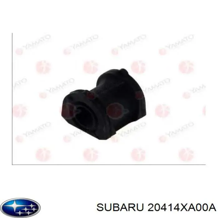Buje de barra estabilizadora delantera 20414XA00A Subaru