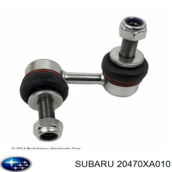 20470XA010 Subaru barra estabilizadora trasera izquierda