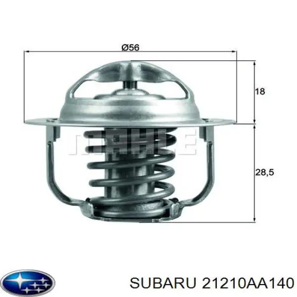 21210AA140 Subaru termostato