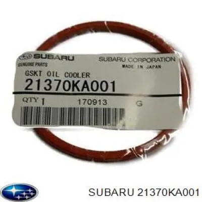 21370KA001 Subaru junta de radiador de aceite