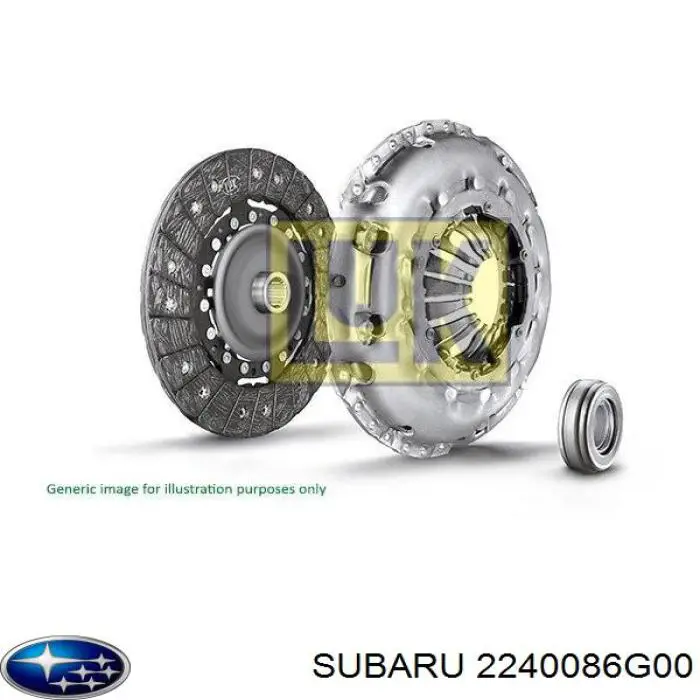 2240086G00 Subaru disco de embrague