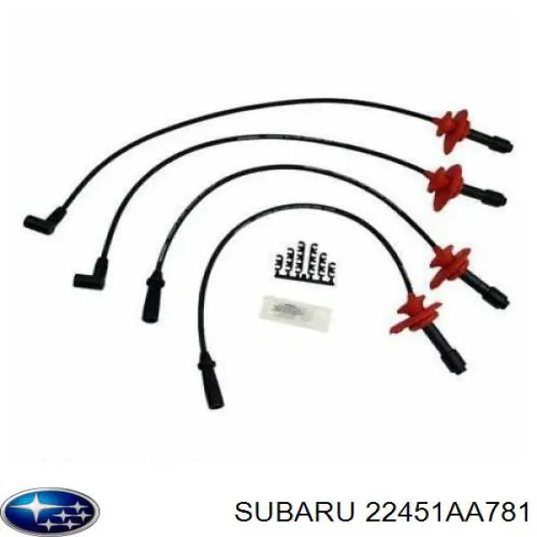 22451AA781 Subaru cable de encendido, cilindro №2, 4