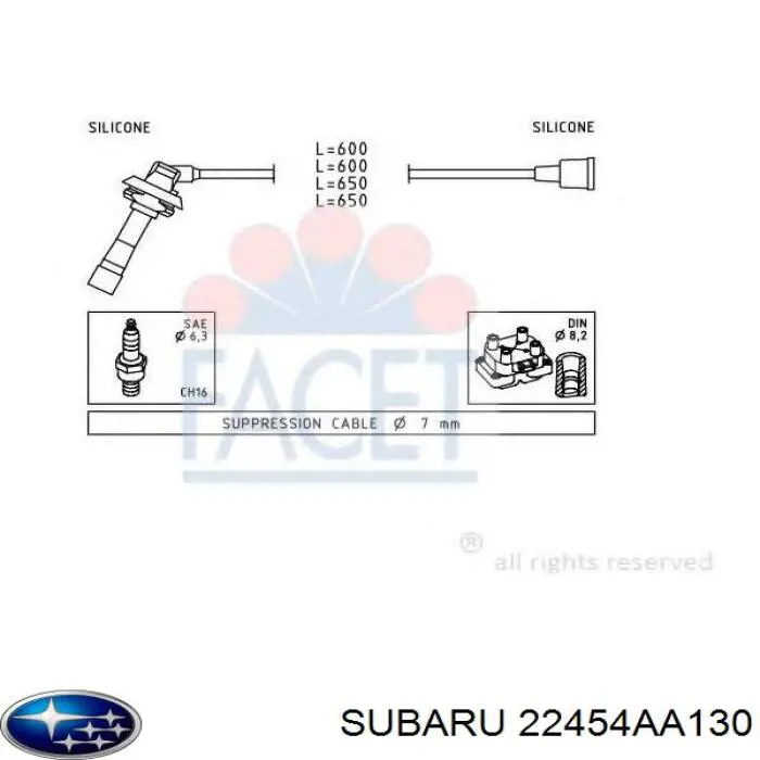  Subaru 22454AA130 precio, desde  