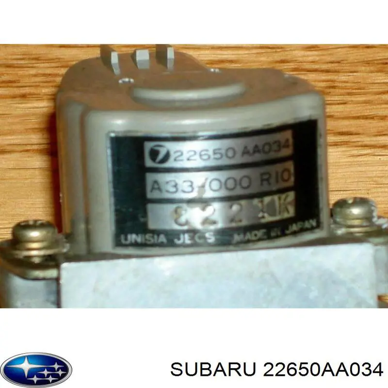 Válvula de mando de ralentí Subaru 22650AA033 precio, desde 481,05 EUR
