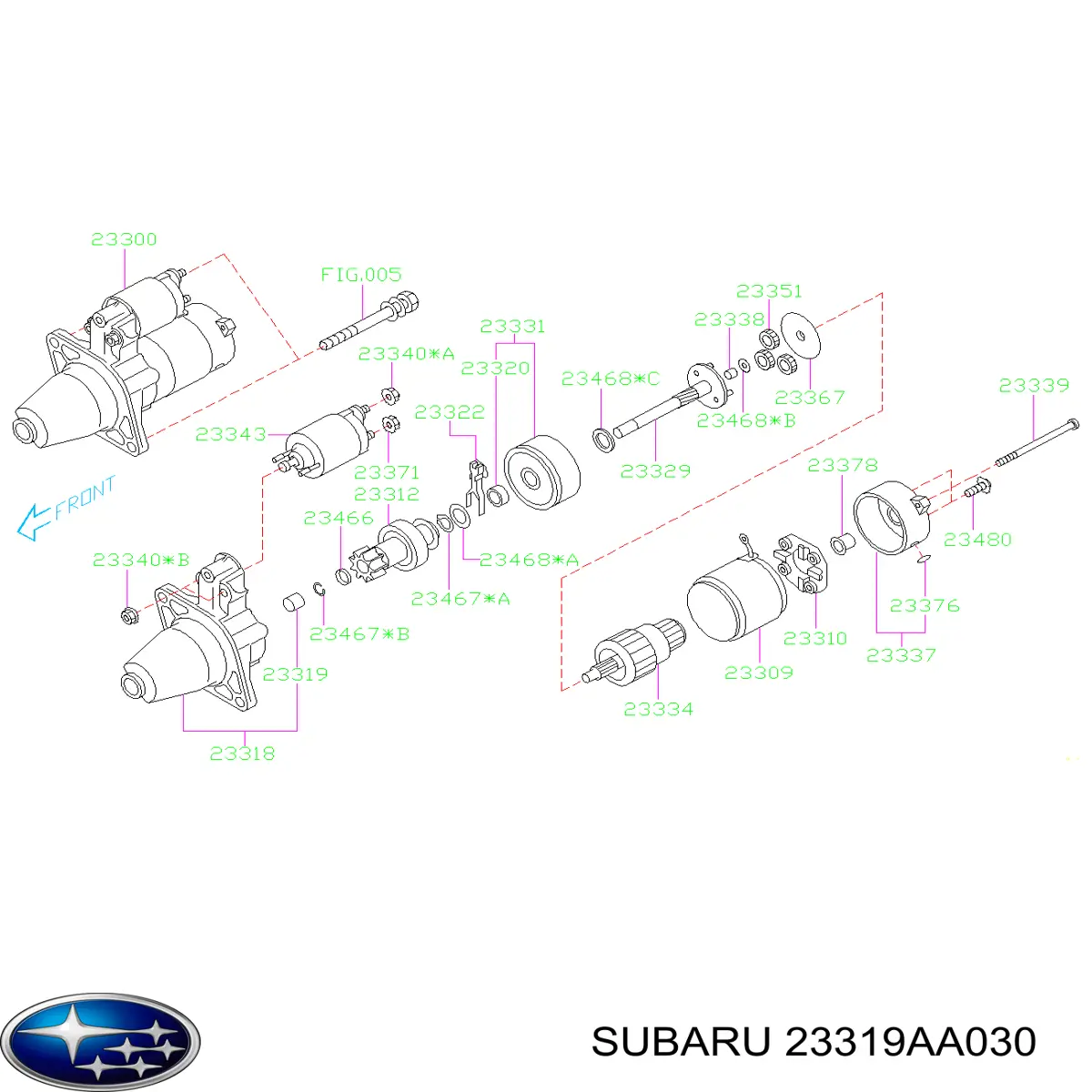 23319AA030 Subaru