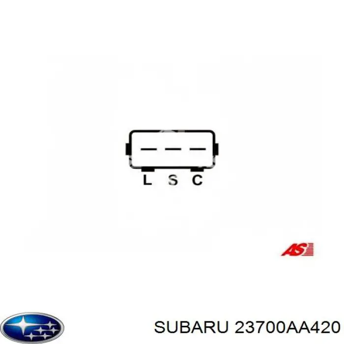 23700AA420 Subaru alternador
