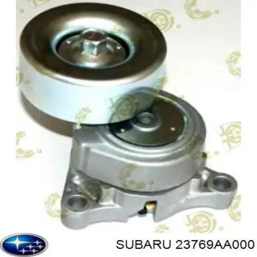 23769AA000 Subaru tensor de correa, correa poli v