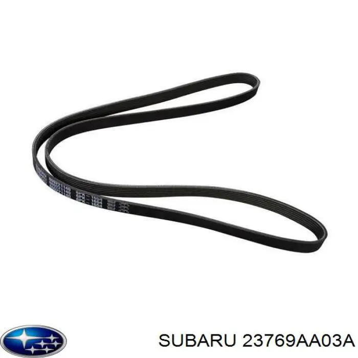 23769AA03A Subaru tensor de correa, correa poli v