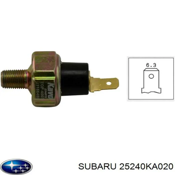 25240KA020 Subaru sensor de presión de aceite