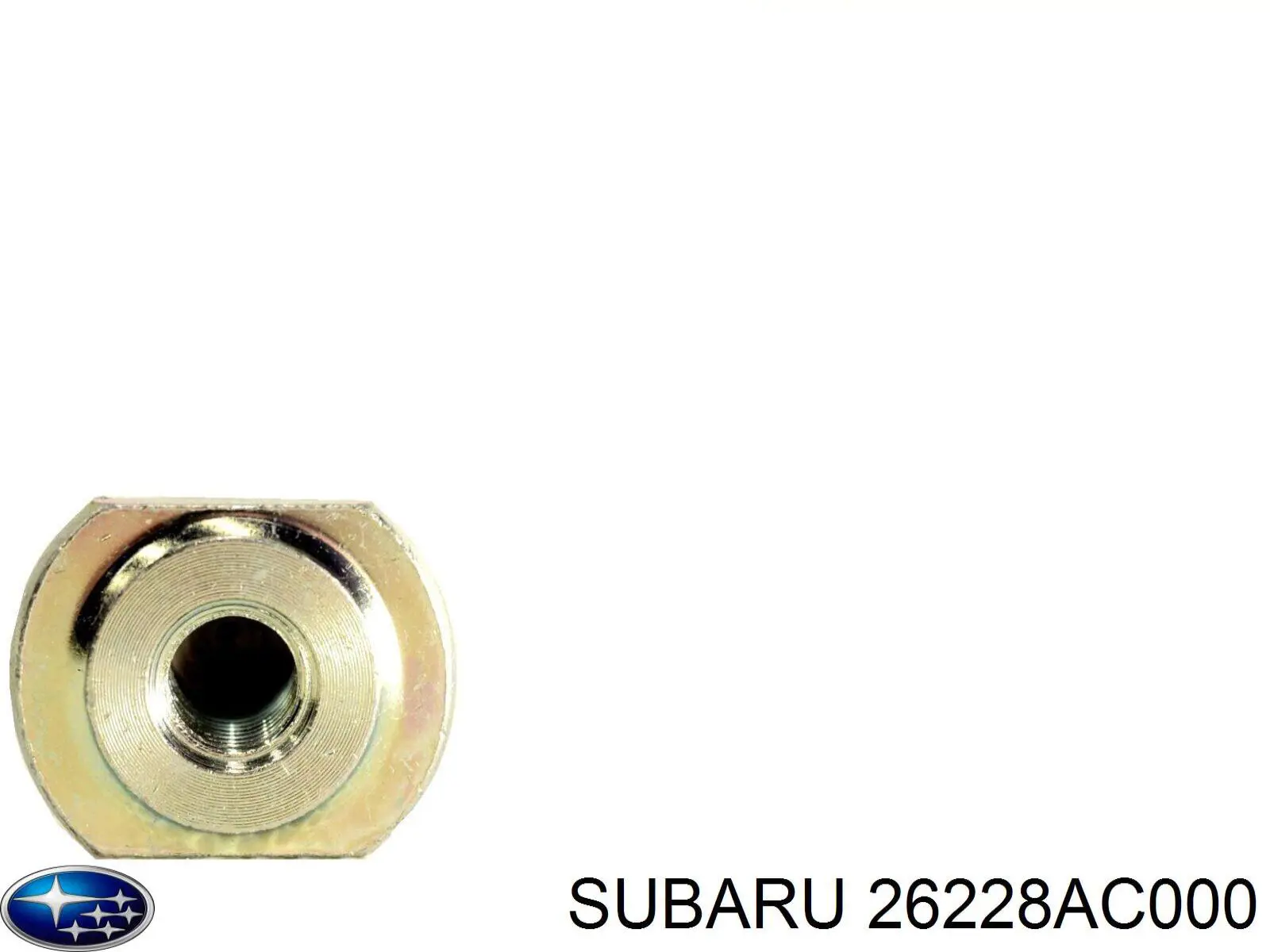 26228AC000 Subaru pasador guía, pinza del freno delantera, superior