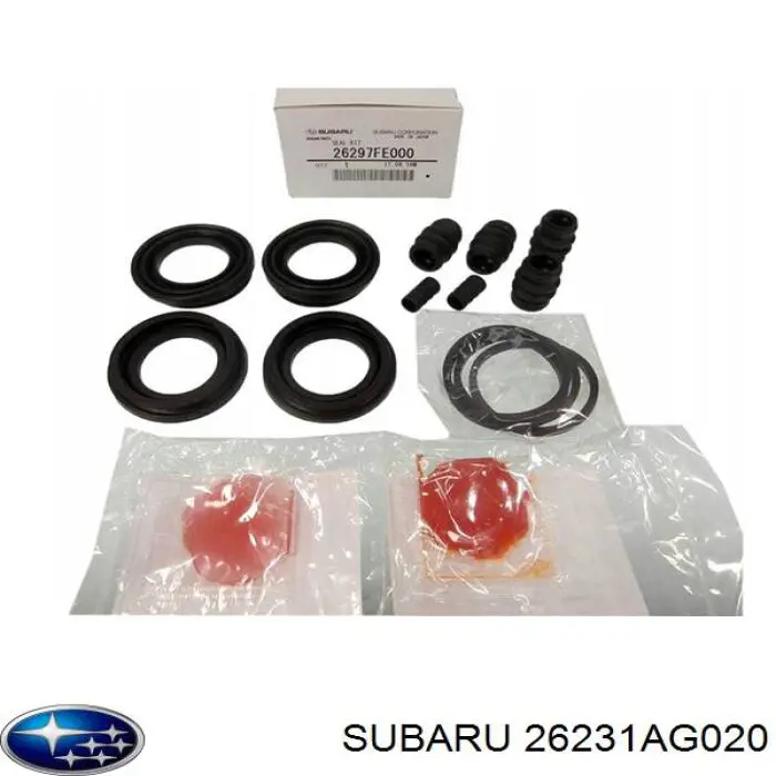 Buje de guía de la pinza delantera Subaru 26231AG020 precio, desde 4,37 EUR