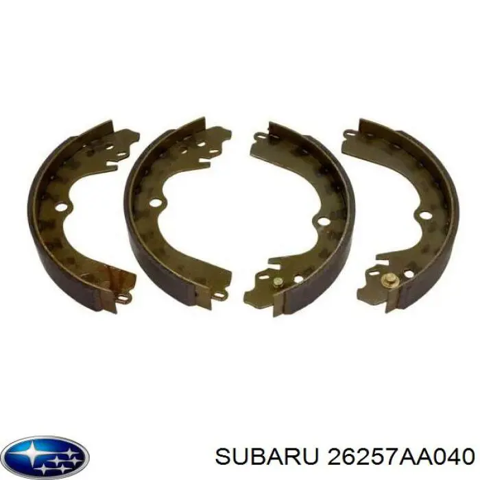 26257AA040 Subaru zapatas de frenos de tambor traseras